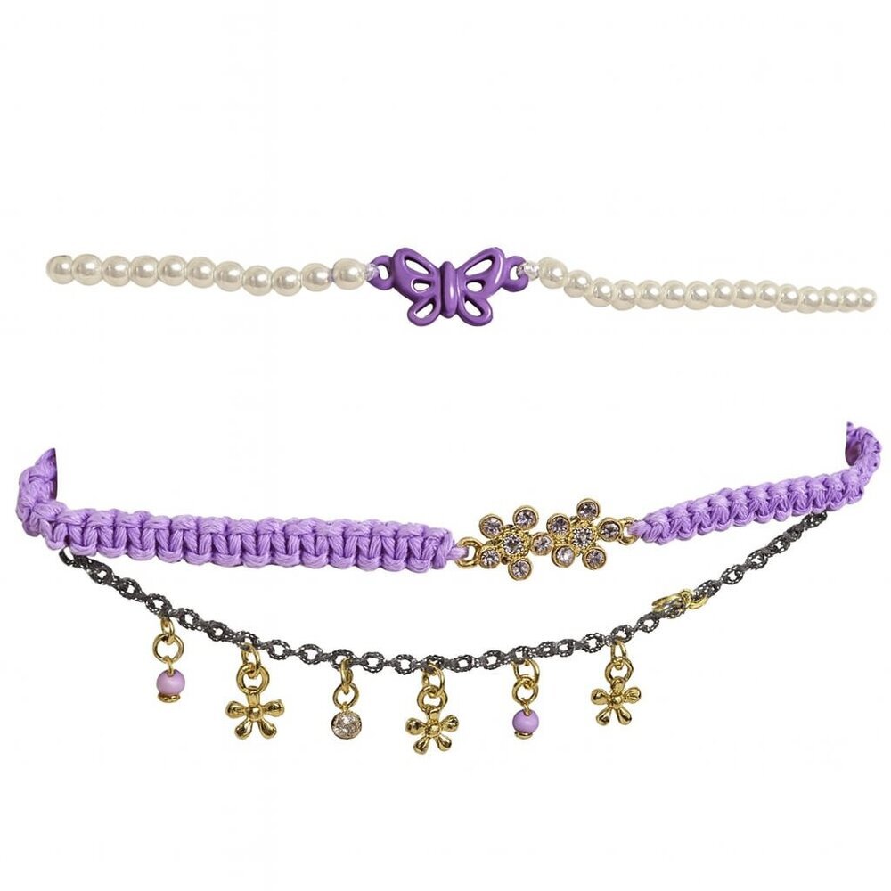 OH Hello Purple Inspired Bracelet‎ Trio